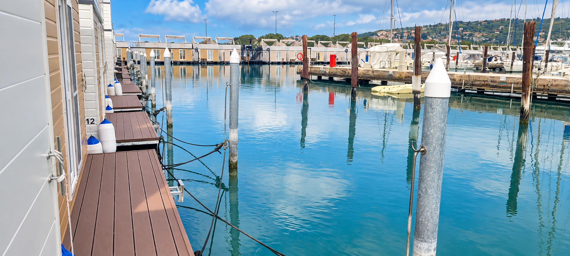 Pogled na marino — Floating house Maui